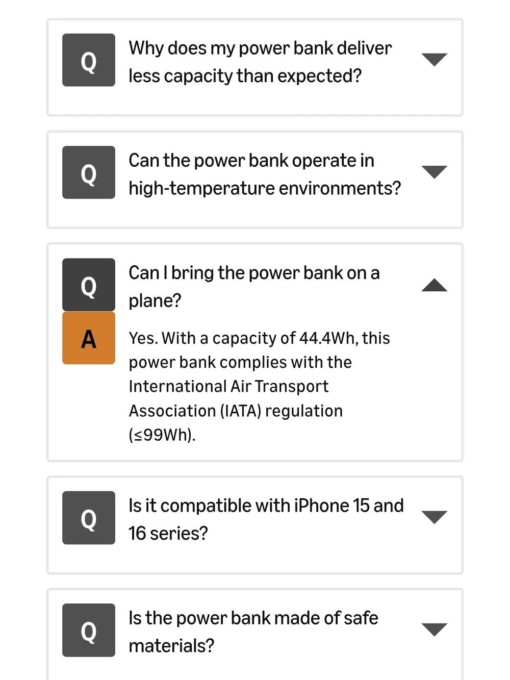 Rose Gold Portable Power Bank - Slim External Charger